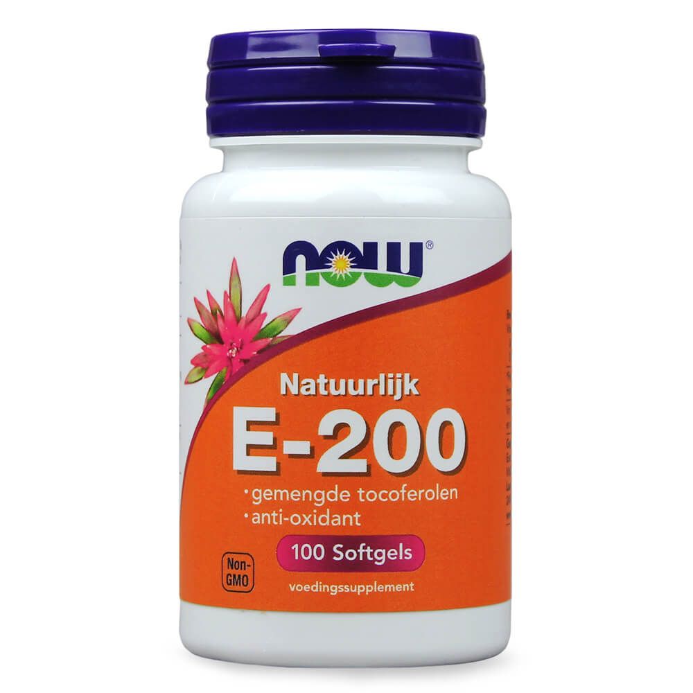 Vitamin E - 200 IU mixed tocopherols---0